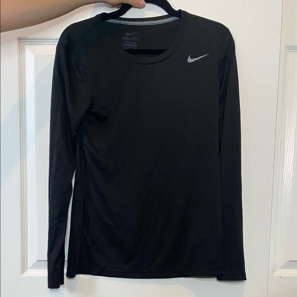 Nike Drifit black long sleeve